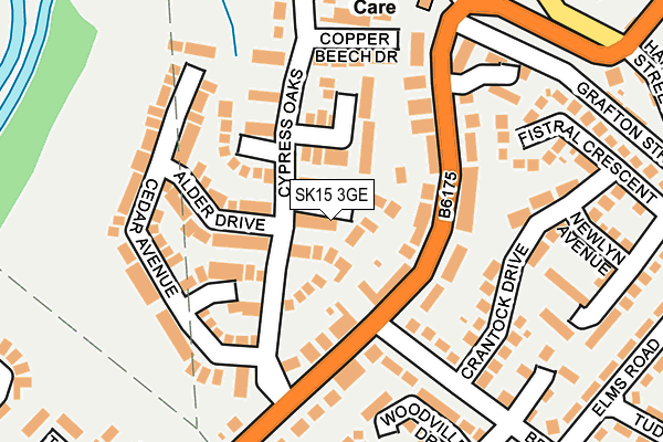 SK15 3GE map - OS OpenMap – Local (Ordnance Survey) SK15 3GE map - OS OpenMap – Local (Ordnance Survey)