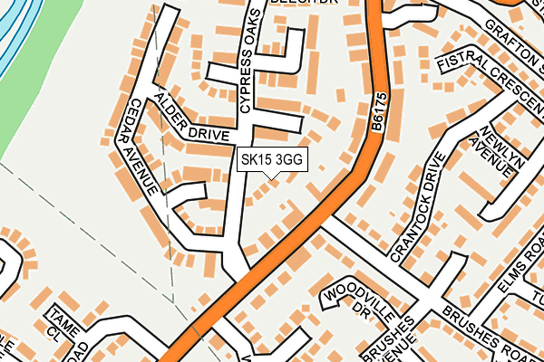 SK15 3GG map - OS OpenMap – Local (Ordnance Survey) SK15 3GG map - OS OpenMap – Local (Ordnance Survey)