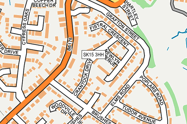 SK15 3HH map - OS OpenMap – Local (Ordnance Survey) SK15 3HH map - OS OpenMap – Local (Ordnance Survey)