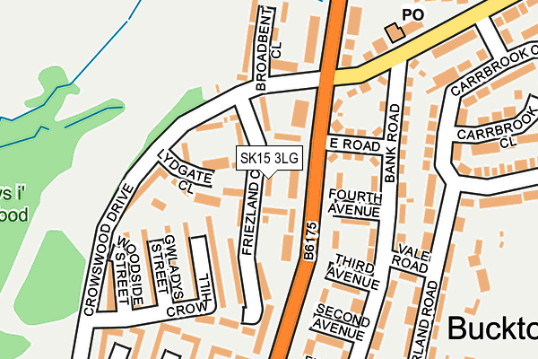 SK15 3LG map - OS OpenMap – Local (Ordnance Survey) SK15 3LG map - OS OpenMap – Local (Ordnance Survey)