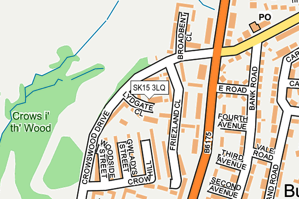SK15 3LQ map - OS OpenMap – Local (Ordnance Survey) SK15 3LQ map - OS OpenMap – Local (Ordnance Survey)