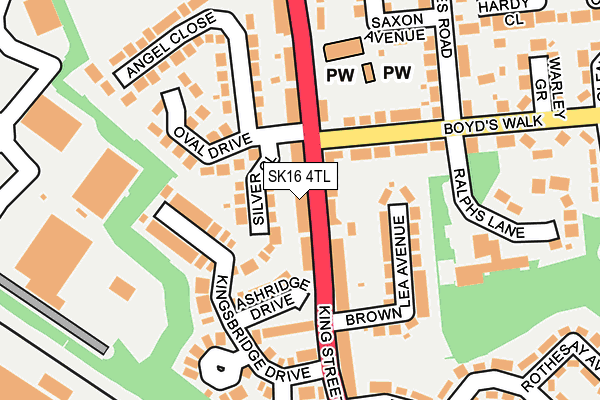 SK16 4TL map - OS OpenMap – Local (Ordnance Survey) SK16 4TL map - OS OpenMap – Local (Ordnance Survey)