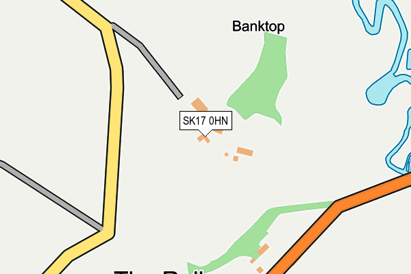 SK17 0HN map - OS OpenMap – Local (Ordnance Survey) SK17 0HN map - OS OpenMap – Local (Ordnance Survey)