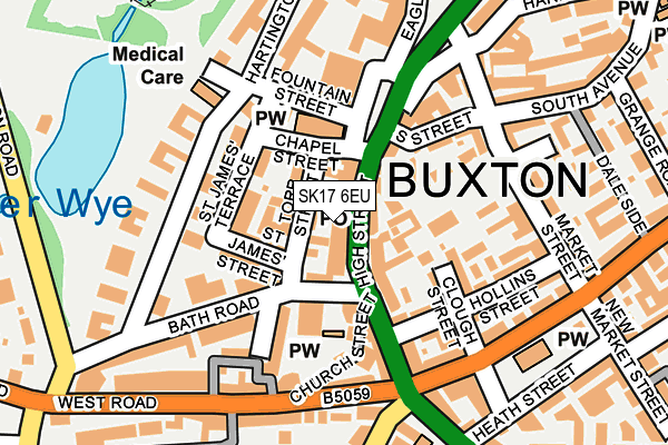 SK17 6EU map - OS OpenMap – Local (Ordnance Survey) SK17 6EU map - OS OpenMap – Local (Ordnance Survey)