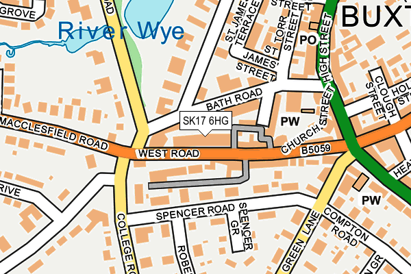 SK17 6HG map - OS OpenMap – Local (Ordnance Survey) SK17 6HG map - OS OpenMap – Local (Ordnance Survey)