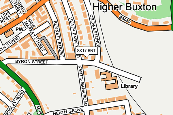 SK17 6NT map - OS OpenMap – Local (Ordnance Survey) SK17 6NT map - OS OpenMap – Local (Ordnance Survey)
