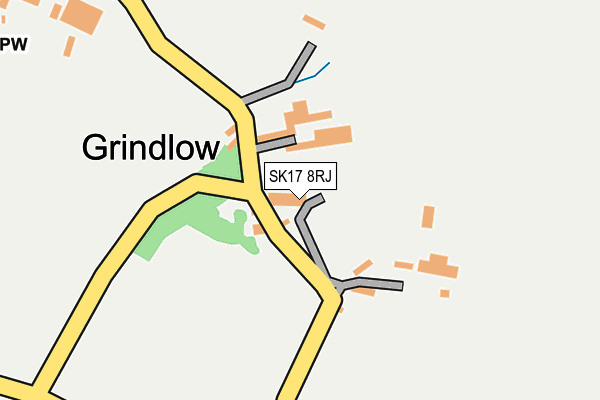 SK17 8RJ map - OS OpenMap – Local (Ordnance Survey) SK17 8RJ map - OS OpenMap – Local (Ordnance Survey)