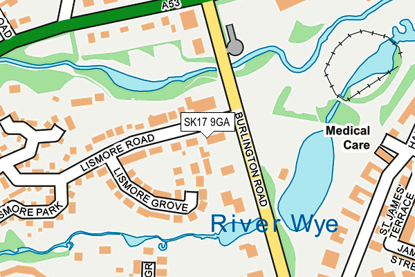 SK17 9GA map - OS OpenMap – Local (Ordnance Survey) SK17 9GA map - OS OpenMap – Local (Ordnance Survey)