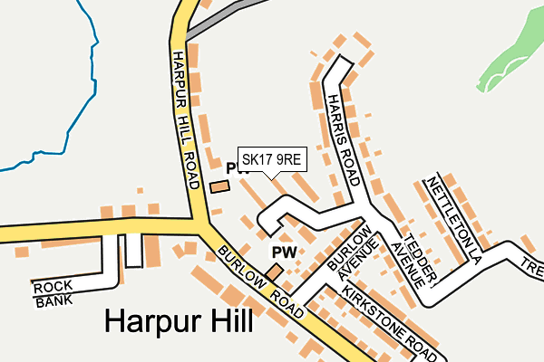 SK17 9RE map - OS OpenMap – Local (Ordnance Survey) SK17 9RE map - OS OpenMap – Local (Ordnance Survey)