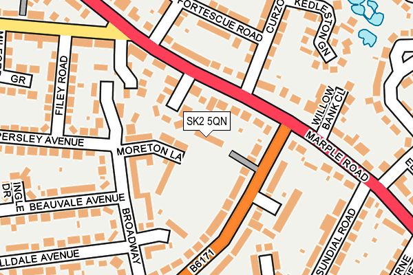 SK2 5QN map - OS OpenMap – Local (Ordnance Survey) SK2 5QN map - OS OpenMap – Local (Ordnance Survey)