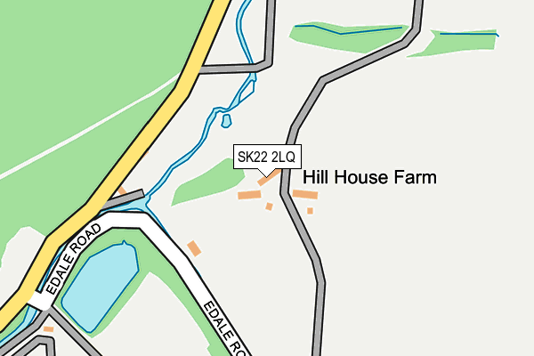 SK22 2LQ map - OS OpenMap – Local (Ordnance Survey) SK22 2LQ map - OS OpenMap – Local (Ordnance Survey)