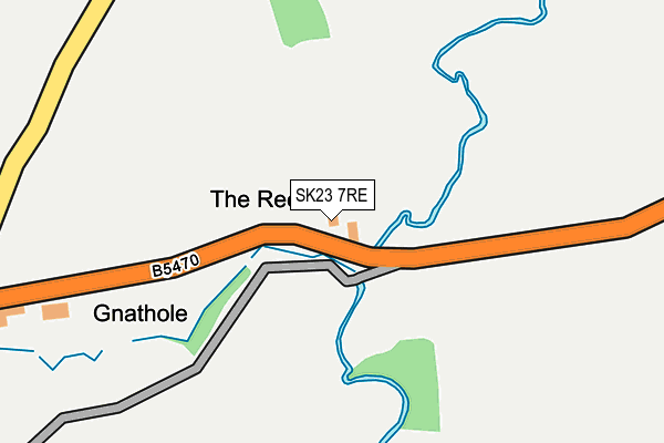 SK23 7RE map - OS OpenMap – Local (Ordnance Survey) SK23 7RE map - OS OpenMap – Local (Ordnance Survey)