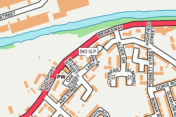 SK3 0LP map - OS OpenMap – Local (Ordnance Survey) SK3 0LP map - OS OpenMap – Local (Ordnance Survey)