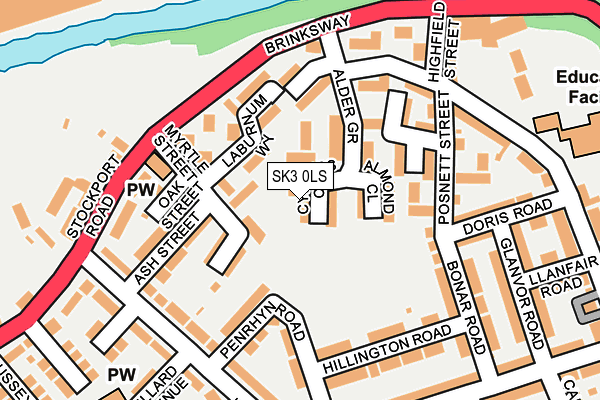 SK3 0LS map - OS OpenMap – Local (Ordnance Survey) SK3 0LS map - OS OpenMap – Local (Ordnance Survey)