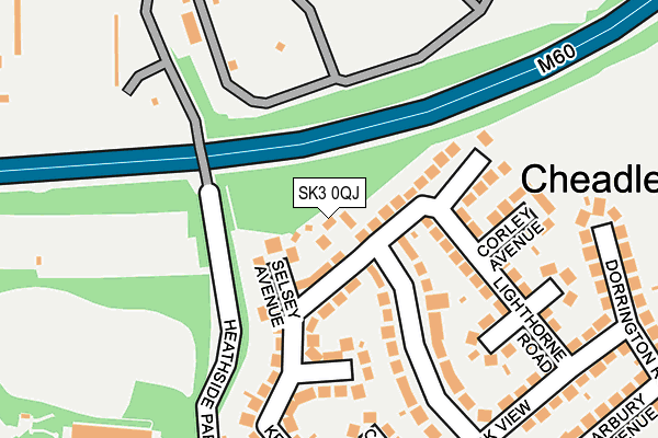 SK3 0QJ map - OS OpenMap – Local (Ordnance Survey) SK3 0QJ map - OS OpenMap – Local (Ordnance Survey)