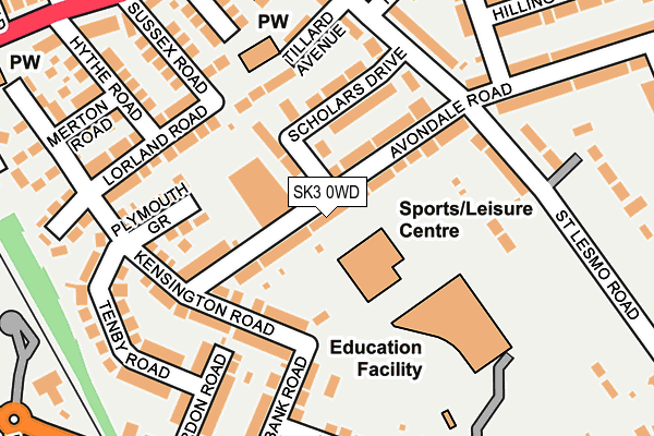 SK3 0WD map - OS OpenMap – Local (Ordnance Survey) SK3 0WD map - OS OpenMap – Local (Ordnance Survey)