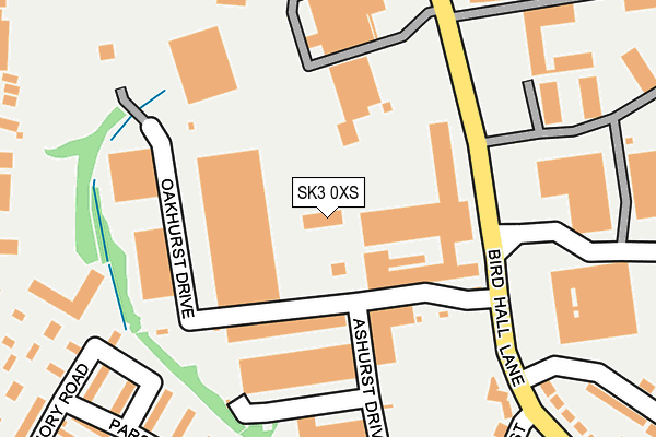 SK3 0XS map - OS OpenMap – Local (Ordnance Survey) SK3 0XS map - OS OpenMap – Local (Ordnance Survey)