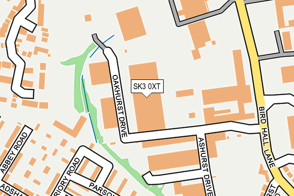SK3 0XT map - OS OpenMap – Local (Ordnance Survey) SK3 0XT map - OS OpenMap – Local (Ordnance Survey)
