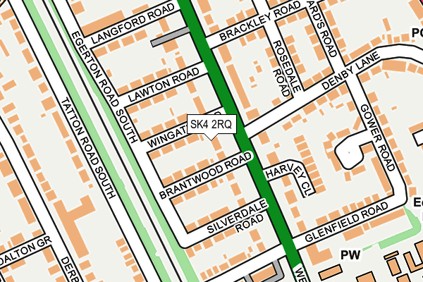 SK4 2RQ map - OS OpenMap – Local (Ordnance Survey) SK4 2RQ map - OS OpenMap – Local (Ordnance Survey)