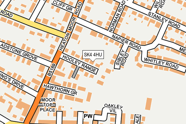 SK4 4HU map - OS OpenMap – Local (Ordnance Survey) SK4 4HU map - OS OpenMap – Local (Ordnance Survey)