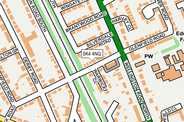 SK4 4NQ map - OS OpenMap – Local (Ordnance Survey) SK4 4NQ map - OS OpenMap – Local (Ordnance Survey)