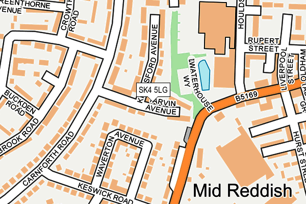 SK4 5LG map - OS OpenMap – Local (Ordnance Survey) SK4 5LG map - OS OpenMap – Local (Ordnance Survey)