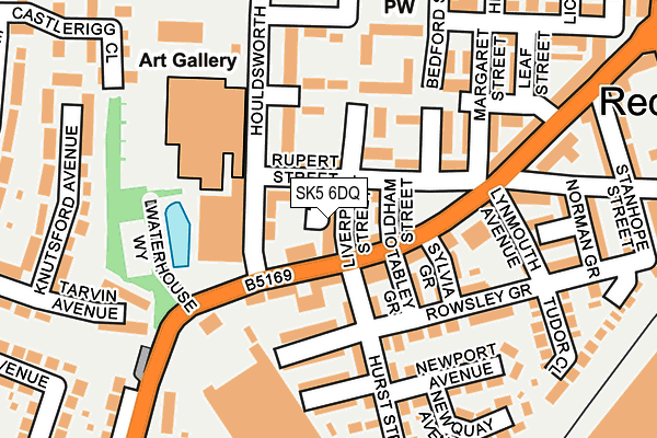 SK5 6DQ map - OS OpenMap – Local (Ordnance Survey) SK5 6DQ map - OS OpenMap – Local (Ordnance Survey)