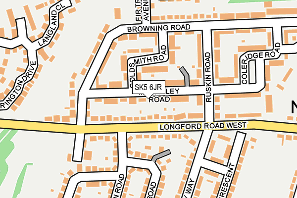 SK5 6JR map - OS OpenMap – Local (Ordnance Survey) SK5 6JR map - OS OpenMap – Local (Ordnance Survey)