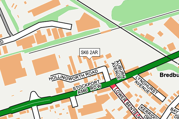 SK6 2AR map - OS OpenMap – Local (Ordnance Survey) SK6 2AR map - OS OpenMap – Local (Ordnance Survey)