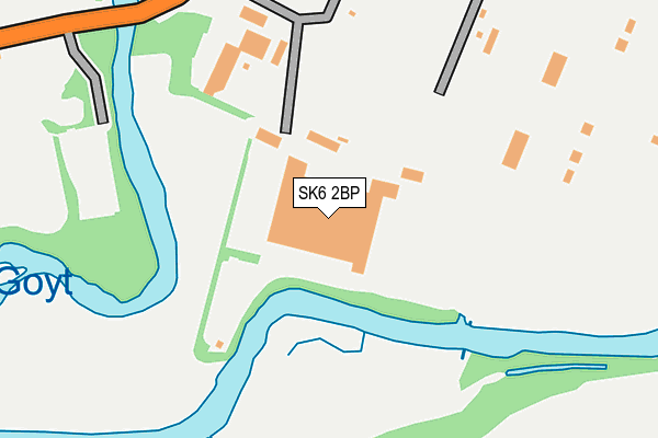SK6 2BP map - OS OpenMap – Local (Ordnance Survey) SK6 2BP map - OS OpenMap – Local (Ordnance Survey)