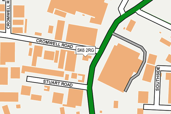 SK6 2RG map - OS OpenMap – Local (Ordnance Survey) SK6 2RG map - OS OpenMap – Local (Ordnance Survey)