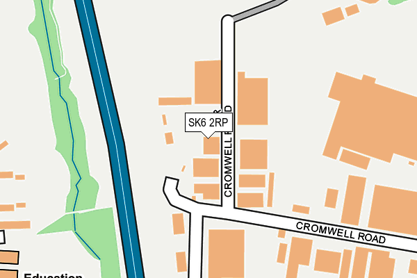 SK6 2RP map - OS OpenMap – Local (Ordnance Survey) SK6 2RP map - OS OpenMap – Local (Ordnance Survey)