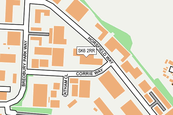 SK6 2RR map - OS OpenMap – Local (Ordnance Survey) SK6 2RR map - OS OpenMap – Local (Ordnance Survey)