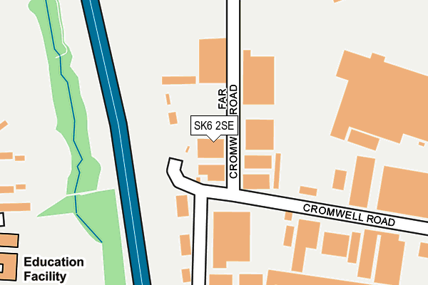 SK6 2SE map - OS OpenMap – Local (Ordnance Survey) SK6 2SE map - OS OpenMap – Local (Ordnance Survey)
