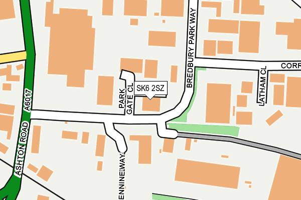 SK6 2SZ map - OS OpenMap – Local (Ordnance Survey) SK6 2SZ map - OS OpenMap – Local (Ordnance Survey)