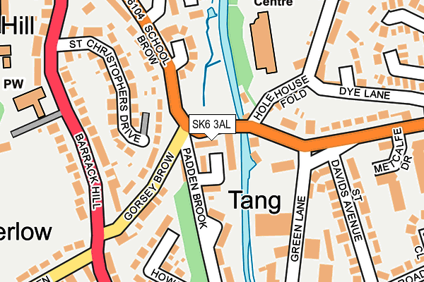 SK6 3AL map - OS OpenMap – Local (Ordnance Survey) SK6 3AL map - OS OpenMap – Local (Ordnance Survey)