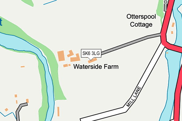 SK6 3LG map - OS OpenMap – Local (Ordnance Survey) SK6 3LG map - OS OpenMap – Local (Ordnance Survey)