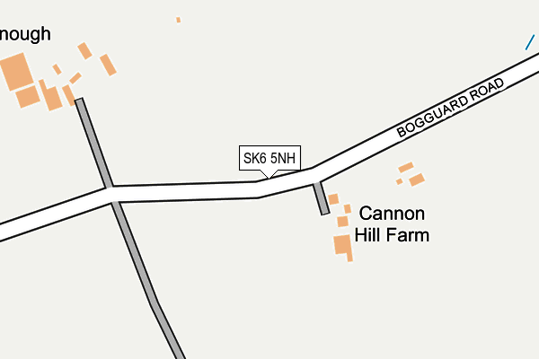 SK6 5NH map - OS OpenMap – Local (Ordnance Survey)