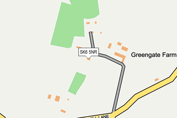 SK6 5NR map - OS OpenMap – Local (Ordnance Survey)