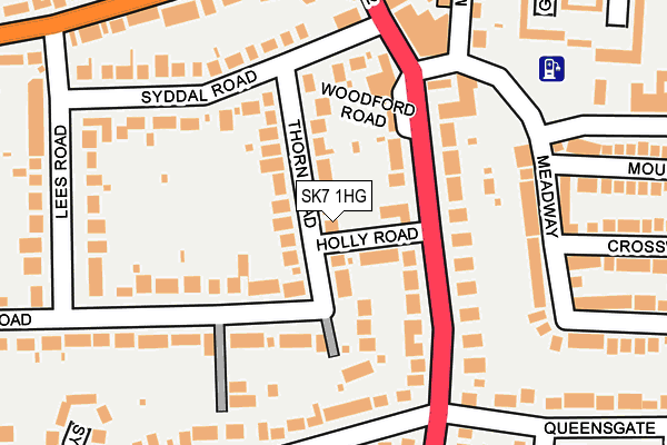 SK7 1HG map - OS OpenMap – Local (Ordnance Survey) SK7 1HG map - OS OpenMap – Local (Ordnance Survey)