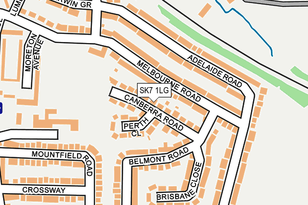 SK7 1LG map - OS OpenMap – Local (Ordnance Survey) SK7 1LG map - OS OpenMap – Local (Ordnance Survey)