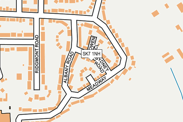 SK7 1NH map - OS OpenMap – Local (Ordnance Survey) SK7 1NH map - OS OpenMap – Local (Ordnance Survey)