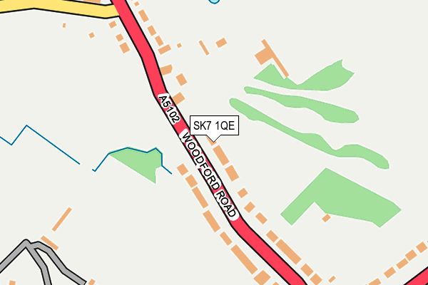 SK7 1QE map - OS OpenMap – Local (Ordnance Survey) SK7 1QE map - OS OpenMap – Local (Ordnance Survey)