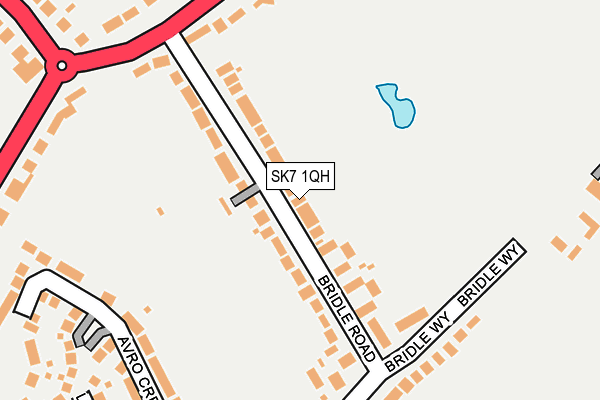 SK7 1QH map - OS OpenMap – Local (Ordnance Survey)