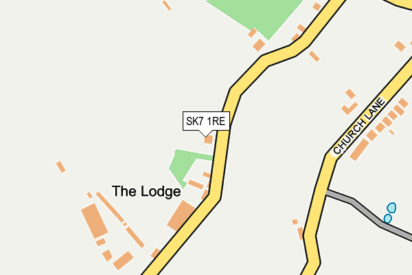 SK7 1RE map - OS OpenMap – Local (Ordnance Survey) SK7 1RE map - OS OpenMap – Local (Ordnance Survey)