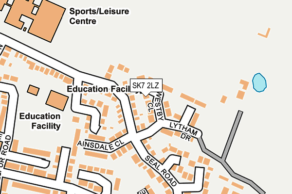 SK7 2LZ map - OS OpenMap – Local (Ordnance Survey) SK7 2LZ map - OS OpenMap – Local (Ordnance Survey)