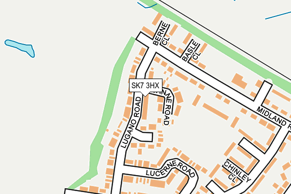 SK7 3HX map - OS OpenMap – Local (Ordnance Survey) SK7 3HX map - OS OpenMap – Local (Ordnance Survey)