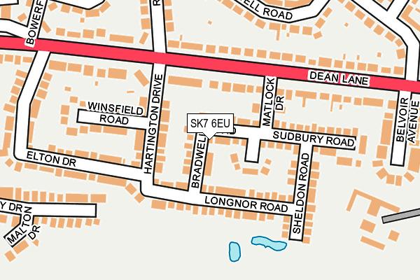 SK7 6EU map - OS OpenMap – Local (Ordnance Survey) SK7 6EU map - OS OpenMap – Local (Ordnance Survey)