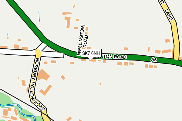 SK7 6NH map - OS OpenMap – Local (Ordnance Survey) SK7 6NH map - OS OpenMap – Local (Ordnance Survey)