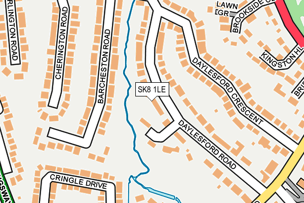 SK8 1LE map - OS OpenMap – Local (Ordnance Survey) SK8 1LE map - OS OpenMap – Local (Ordnance Survey)